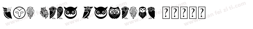 Owl Cute Regular字体转换